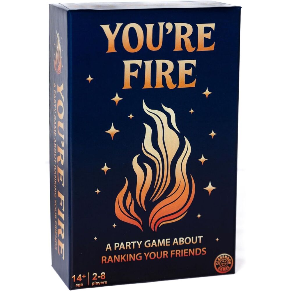 You’re Fire Party Game The Hilarious Game About Ranking Your Friends Adult Teen